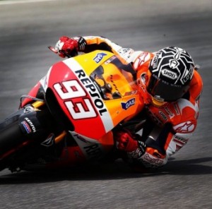 Marc Marquez was once again the quickest rider during the second day of testing in Sepang.  