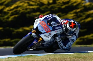 Lorenzo was the fastest rider in Phillip Island, and he was considerably happier with his Bridgestone's.
