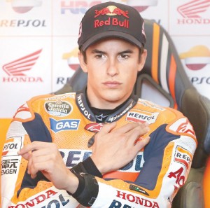 Marquez will go to Qatar at still less than 100% after his ankle injury. 