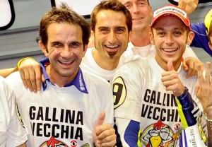 Rossi and Brivio enjoyed a successful spell at Yamaha during Rossi's first stint with the Japanese brand. 