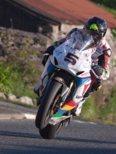 Anstey was the fastest on the first day of practice at the 2014 TT. 