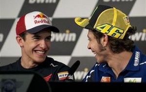 Rossi has said that thinks Marquez may spend his entire career at Honda. 