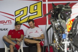 Iannone hopes to be wearing red every weekend next season. 